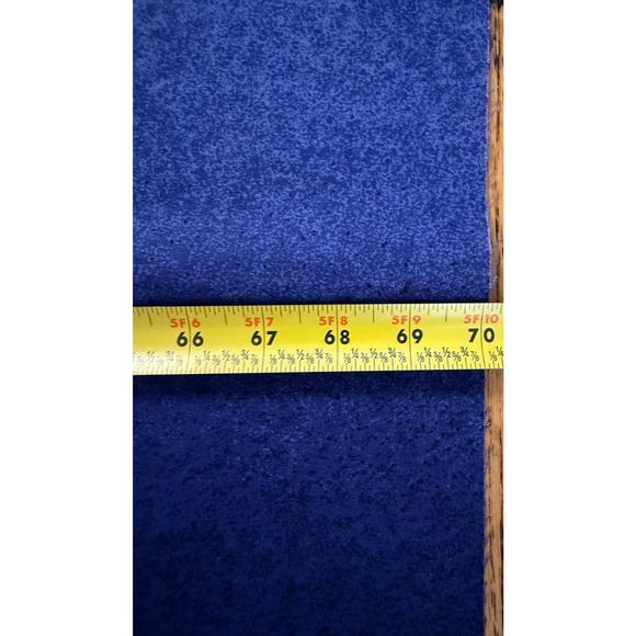 Ombre Fabric White to Blue Gradient Dots Hi Fashion 44" x 70" Cotton 1.88 Yards - Picture 7 of 9